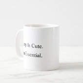 Sleep Is Cute I’m Essential Coffee Mug コーヒーマグカップ (正面左)