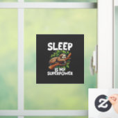 Sleep is My Superpower Sloth T-Shirt ウィンドウサイン (ホーム)