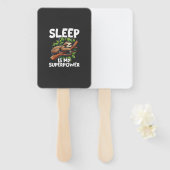 Sleep is My Superpower Sloth T-Shirt ハンドファン (正面&裏面)