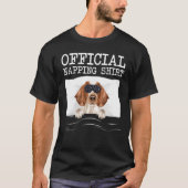 Sleep Mask Official Napping Welsh Springer Spaniel Tシャツ (正面)