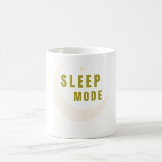 Sleep Mode Funny Coffee Mug コーヒーマグカップ (中央)