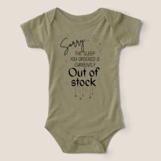 Sleep out of stock T-Shirt Baby Bodysuit