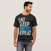 Sleep Robotics食べ Repeat Engineer Gift Tシャツ (正面フル)