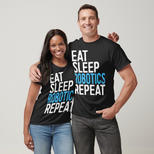 Sleep Robotics食べ Repeat Engineer Gift Tシャツ (ユニセックス)