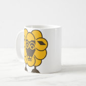 SLEEP-SHEEP - LONVIG by MINYMO コーヒーマグカップ (正面左)