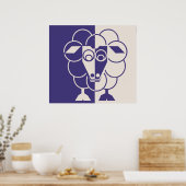 SLEEP-SHEEP - LONVIG by MINYMO ポスター (キッチン)