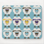 Sleep-Sheep - LONVIG by MINYMO マウスパッド (正面)