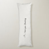 Sleep to be continued, Love and hearts ボディピロー (裏面 (縦))