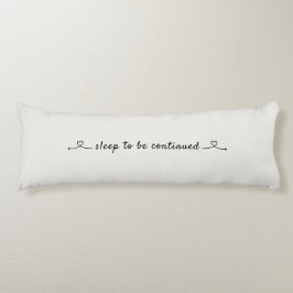 Sleep to be continued, Love and hearts ボディピロー