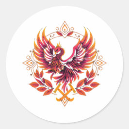 SLEEP TOKEN Phoenix Emblem  ラウンドシール