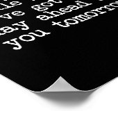 Sleep Well Middle Finger You've Got Funny Saying Q ポスター (角)