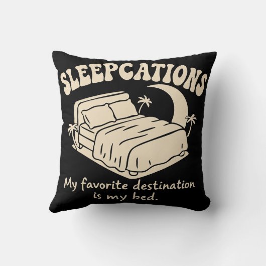 Sleepcations クッション (裏面)