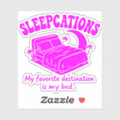 Sleepcations シール (シート)