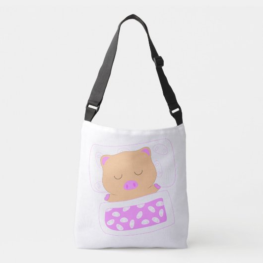 Sleeping クロスボディバッグ (正面)
