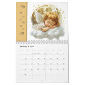 Sleeping Angels – Schlafende Engel カレンダー (2月 2027)