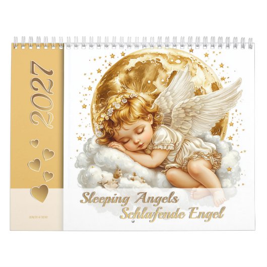 Sleeping Angels – Schlafende Engel 2027 カレンダー (カバー)