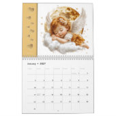 Sleeping Angels – Schlafende Engel 2027 カレンダー (1月 2027)