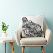Sleeping Ariadne - Marble Art Pillow クッション (椅子)