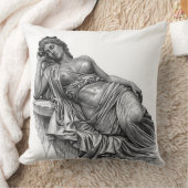Sleeping Ariadne - Marble Art Pillow クッション (ブランケット)