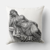 Sleeping Ariadne - Marble Art Pillow クッション (裏面)