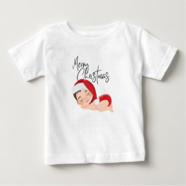 Sleeping baby boy ベビーTシャツ