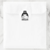 Sleeping Bags Burritos For Bear Funny Camping Men  ラウンドシール (バッグ)