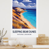 Sleeping Bear Dunes National Lakeshore Travel ポスター (キッチン)