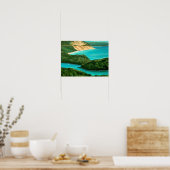 Sleeping Bear Dunes Painting | Poster ポスター (キッチン)
