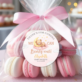 Sleeping Bear – We Can Bearly Wait ラウンドシール