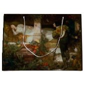 Sleeping Beauty (Loving Romantic Fairy Tale Scene) ラージペーパーバッグ (正面)