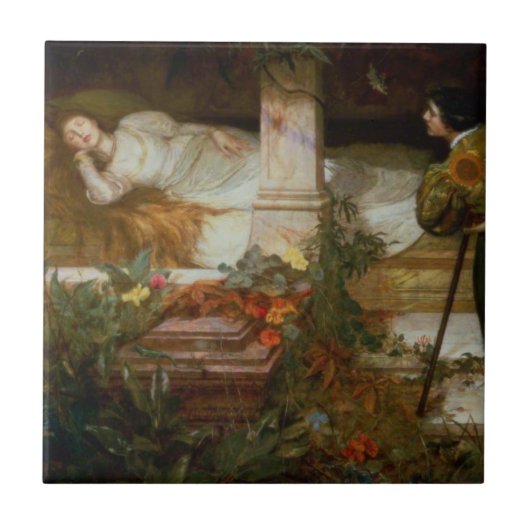 Sleeping Beauty (Sweet Princess From Fairy Tale) タイル (正面)
