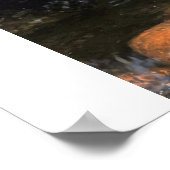 sleeping Buddha on water ポスター (角)