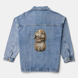 Sleeping Bunny Easter Shirt Too Cute To Handle デニムジャケット