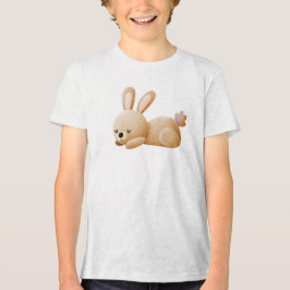Sleeping Bunny Illustration トライブレンドＴシャツ