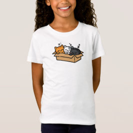 Sleeping Cats in a Box Tシャツ