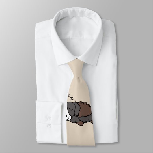 Sleeping Dog Australian Shepherd Animal Lover ZZZ ネクタイ (タイ)