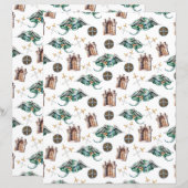 Sleeping Dragons Scrapbook Paper (正面/裏面)