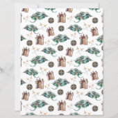 Sleeping Dragons Scrapbook Paper (裏面)