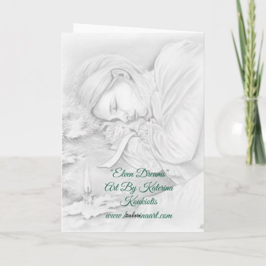 Sleeping Elve Dreams Card シーズンカード (裏面)