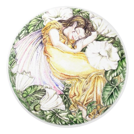 Sleeping Fairy Ceramic Knob セラミックノブ (正面)