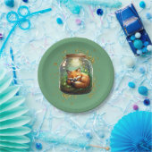 Sleeping Fox ペーパープレート (パーティー)