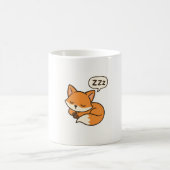 Sleeping fox mug コーヒーマグカップ (中央)