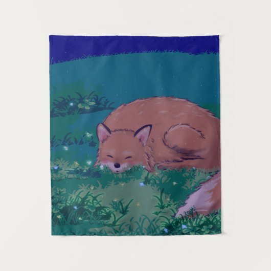 Sleeping Fox Tapestry タペストリー (正面)