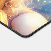 Sleeping Girl Unicorn Dreamscape デスクマット (コーナー)