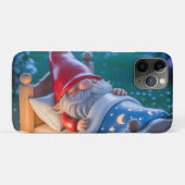 Sleeping Gnome in Nighttime Garden Case-Mate iPhoneケース (裏面(横))