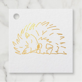 Sleeping Hedgehog フェイバータグ