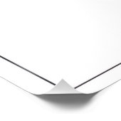 Sleeping Kitten Illustration – Premium Nursery Wal ポスター (コーナー)