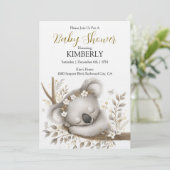 Sleeping Koala Cub 招待状 (スタンド正面)