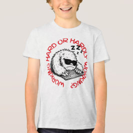 Sleeping on Keyboard Abominable Snowman トライブレンドＴシャツ