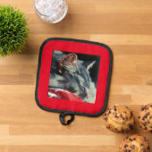 Sleeping on sunny morning Oven Mitts & Pot Holders 鍋敷き (トップダウン)